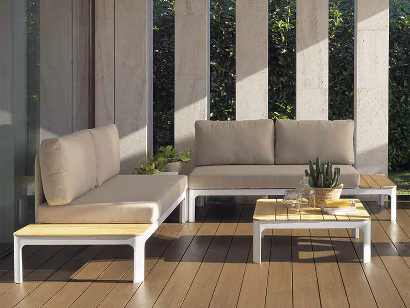 Conjunto Edge Teca de 4 Peças