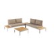 Conjunto Edge Teca de 4 Peças