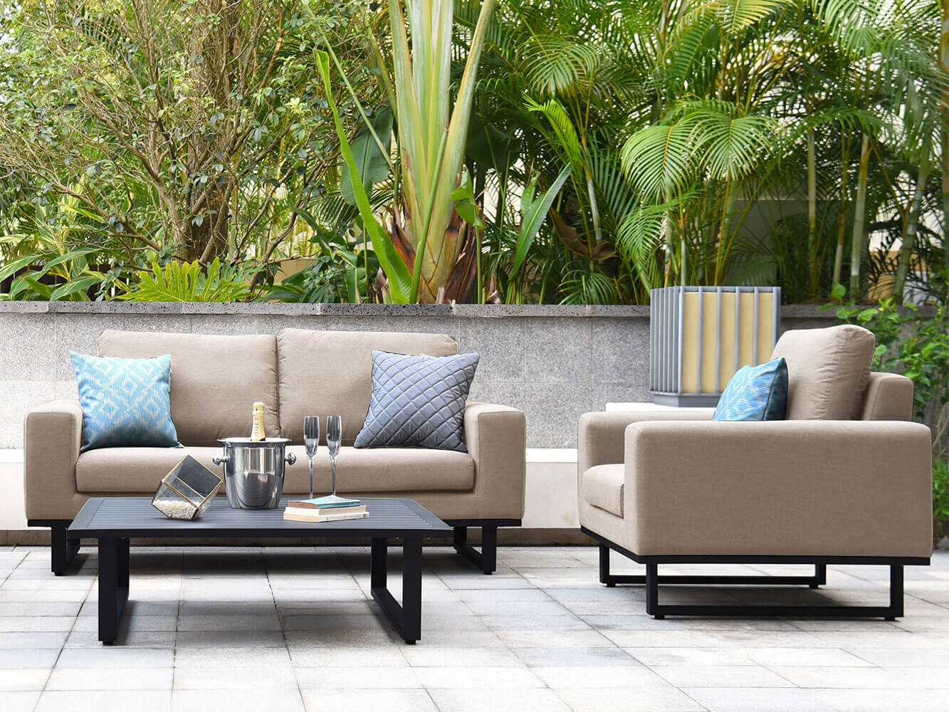 Conj. de Sofás 2 Lugares Portofino