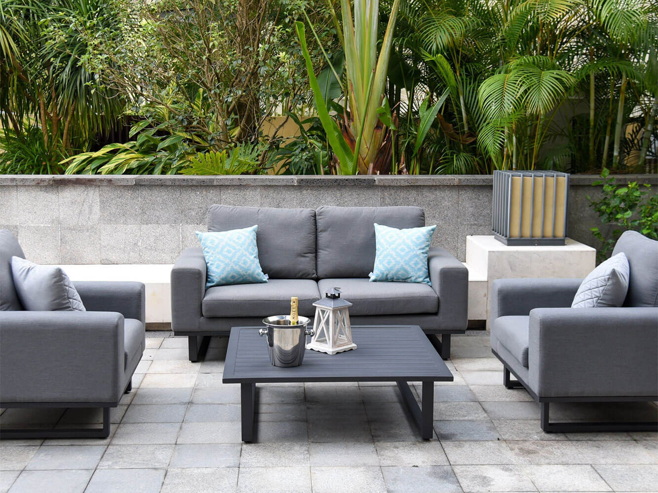 Conj. de Sofás 2 Lugares Portofino