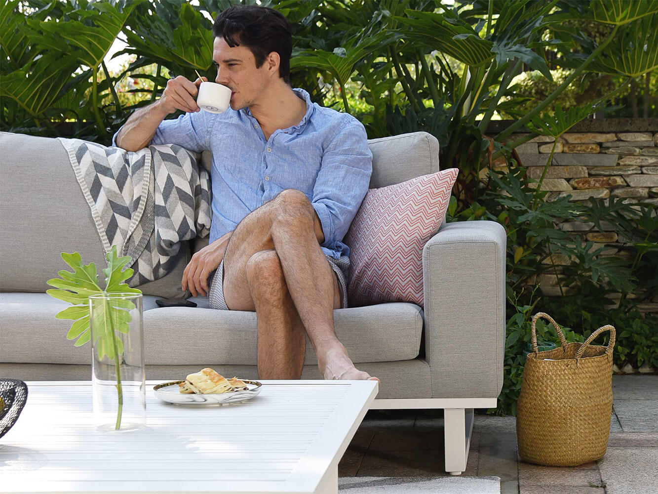 Conj. de Sofás 3 Lugares Portofino